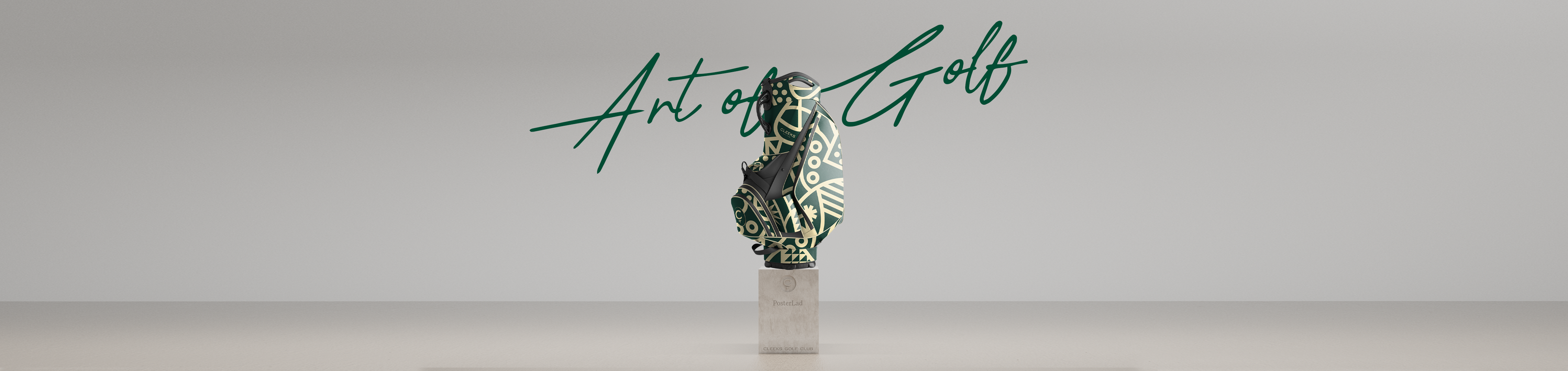 Cleeks Art of Golf Collab: Posterlad